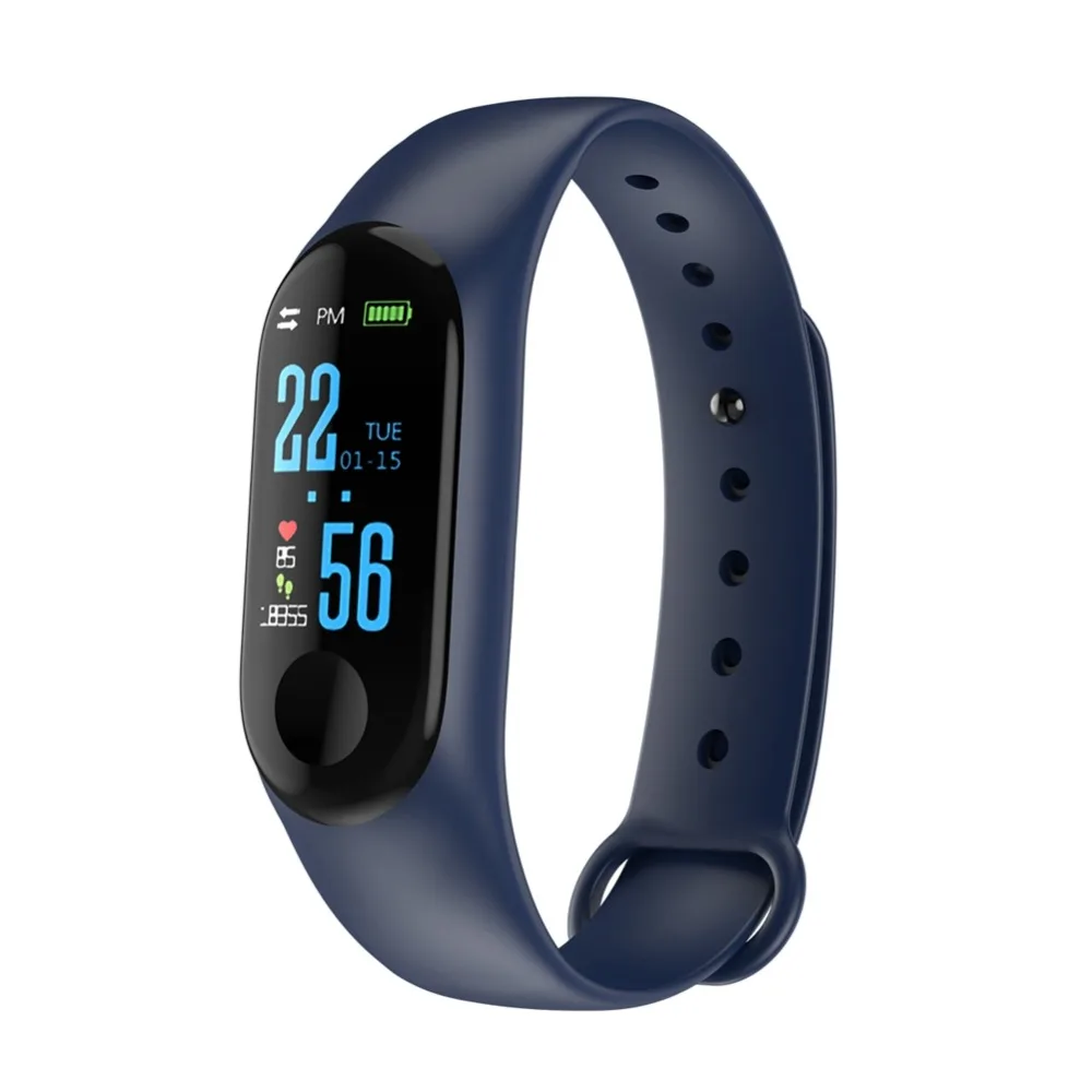 Hangrui M3 Plus Smart Bracelet Blood Pressure Monitor Sport Waterproof Smart Band Fitness Tracker Smart Wristband PK mi band 3   (35)