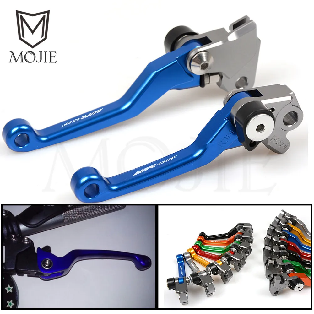 

For Yamaha WR450F WR 450F 450 F WR450 F 2001-2015 and 2016-2018 2017 2014 2013 2012 2011 CNC Pivot Brake Clutch Levers Dirt Bike