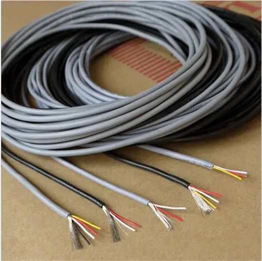 24AWG UL2547 PVC Insulated 3Core Shielded Signal Wire 24AWG UL2547 PVC Insulated 3Core Shielded Signal Wire
