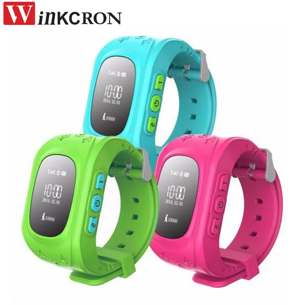 Kinder Uhr GPS Tracker OLED Smart gps tracker uhr mit SOS Notfall Anti Verloren für Smart Handy