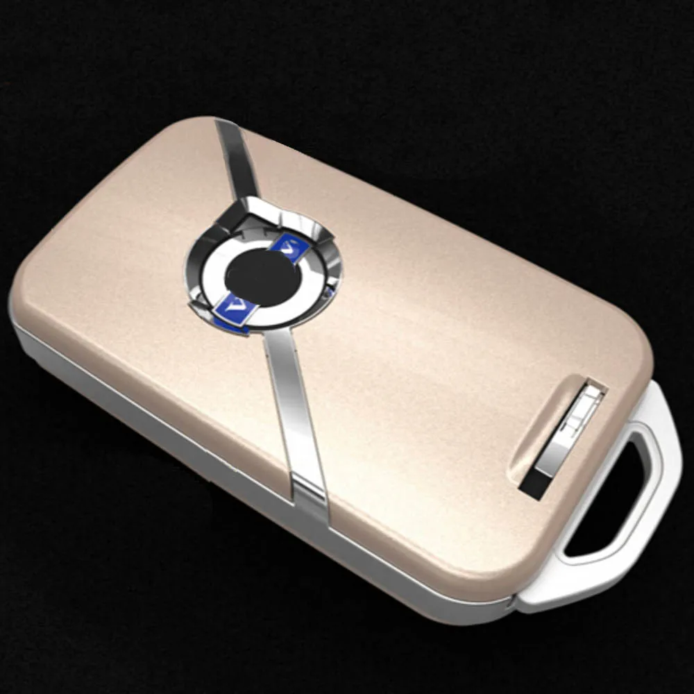 

Remote smart key case cover shell holder for volvo xc60 xc90 v60 s60 c70 v40 chromium styling accessories