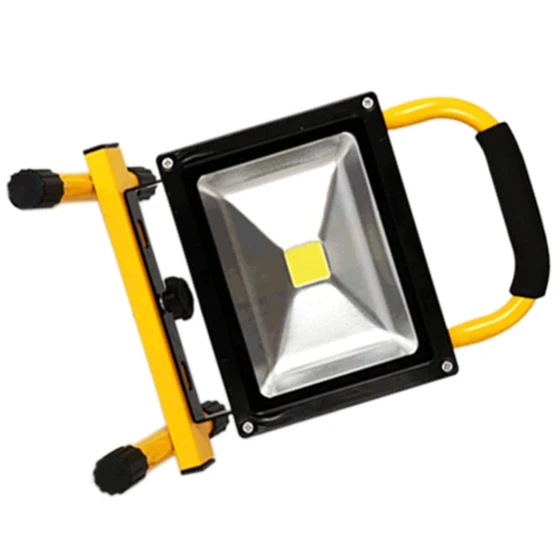 

LED Spotlight Portable Lantern Headlamp EU Plug 10 W with a Battery of 3 Hours Duration 800 Lumens Portable and Wireless