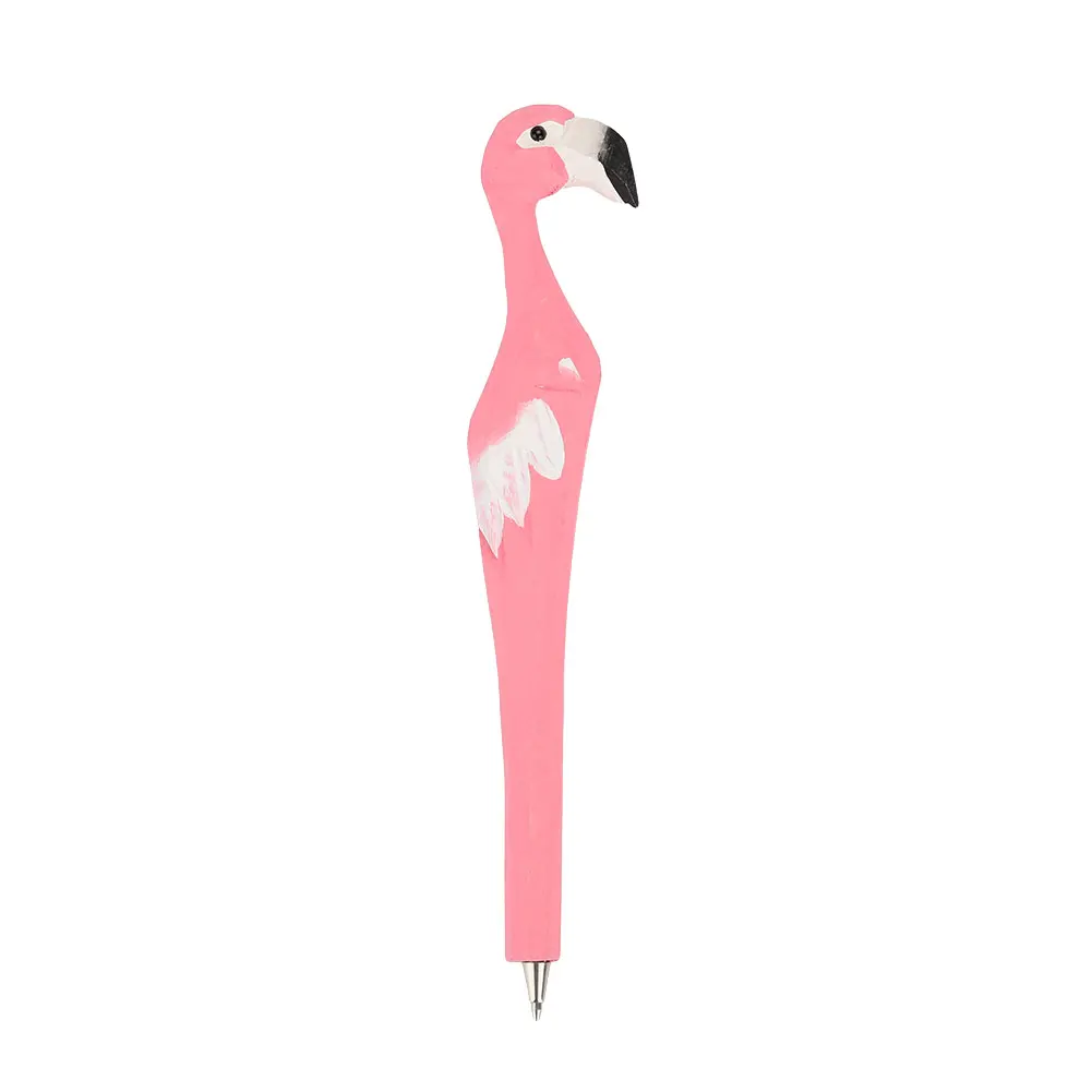 pink No.2 Шариковая ручка в форме птицы для студентов и офиса, подарок, школьные милые канцелярские принадлежности для детей - Цвет: pink No.2