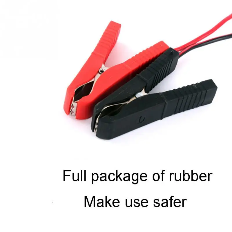 Автомобильный кабель зажим крокодил зажимы авто зарядки аккумулятора закрепить