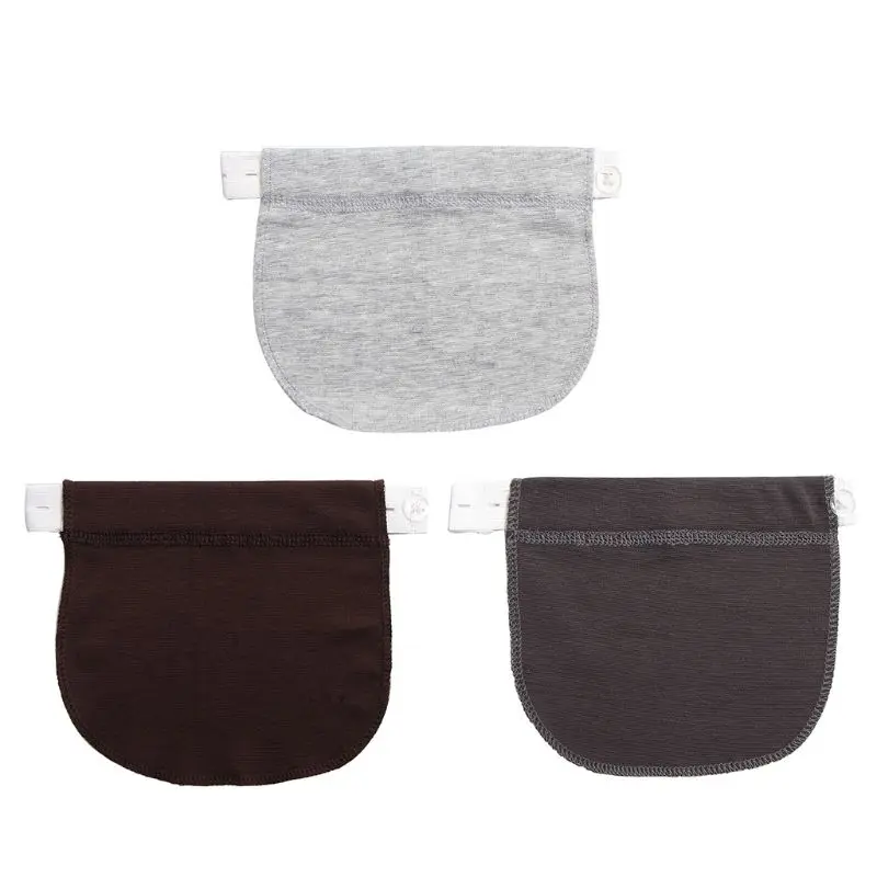 

Pregnant Maternity Pants Belt Elastic Waist Extending Button Comfortable Clothes