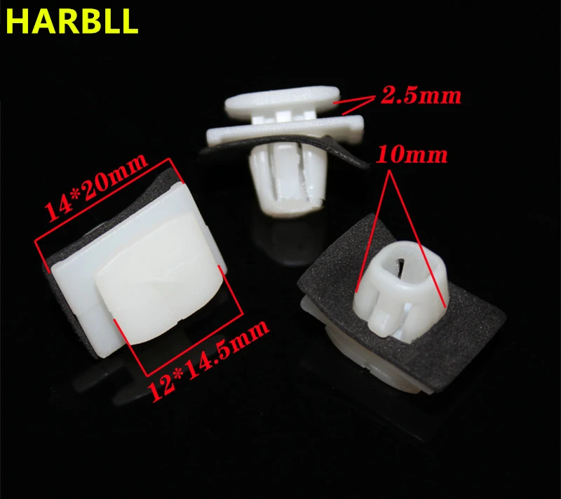 HARBLL 20PCS For Honda CRV Spirior Door trim wheel eyebrow fender trim