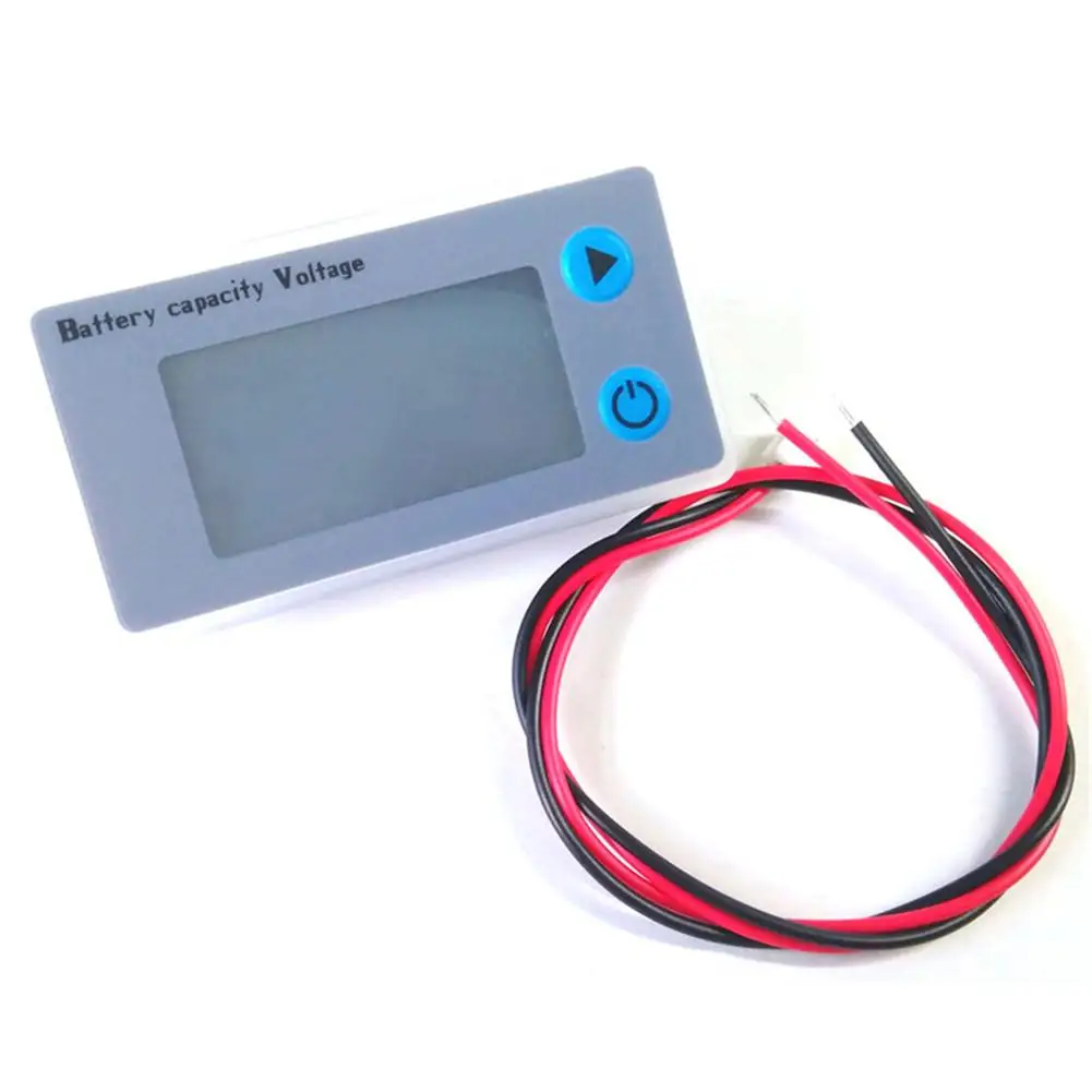 LCD Display Battery Capacity Indicator Universal Voltmeter Voltage Tester Monito