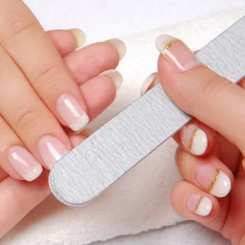 YZWLE 1 Piece 180/240 Double Side Nail Art Sanding Buffer Files For Salon Nails UV Gel Tips Pedicure Tool