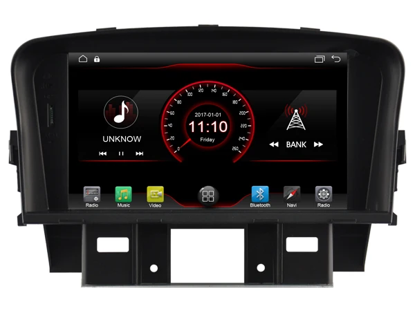 Flash Deal Android 8.1 quad core car dvd player media car audio stereo wifi carplay bluetooth headunit for CHEVROLET CRUZE 2008-2013 4