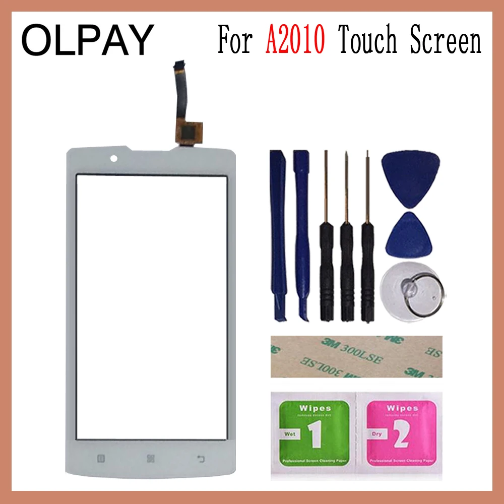 OLPAY 4 5 ''для Lenovo A2010 A 2010 сенсорный экран стекло дигитайзер панель объектив