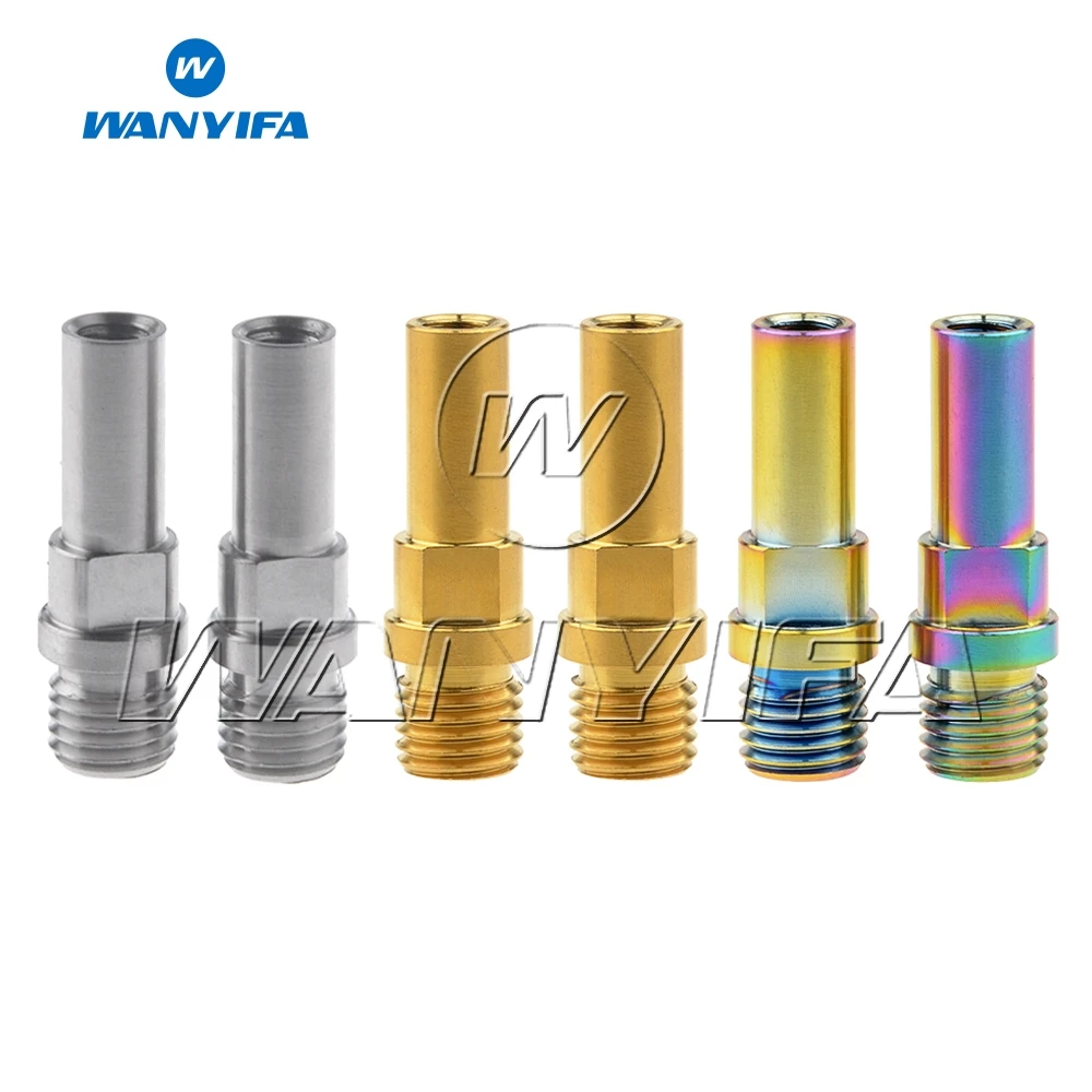 

Wanyifa 1pair Titanium M10x1.25mm V-Brake Bosses Post Bolts for Bicycle Brake Bike Parts