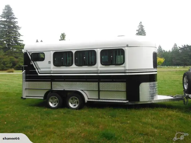 

2019 Horse float horse trailer use for horse transportation Customized made