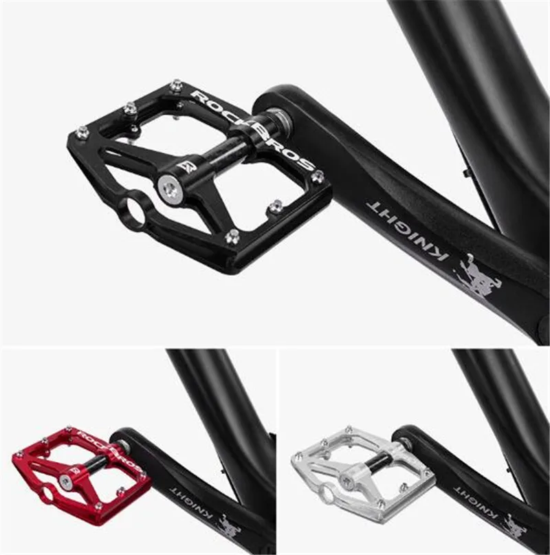 ROCKBROS Bicycle Pedals Aluminum Alloy Ultralight BMX Bike Pedal Sealed 3 Bearing Pedals Road Mountain Cycling Bicycle Parts ROCKBROS Bicycle Pedals Aluminum Alloy Ultralight BMX Bike Pedal Sealed 3 Bearing Pedals Road Mountain Cycling Bicycle Parts