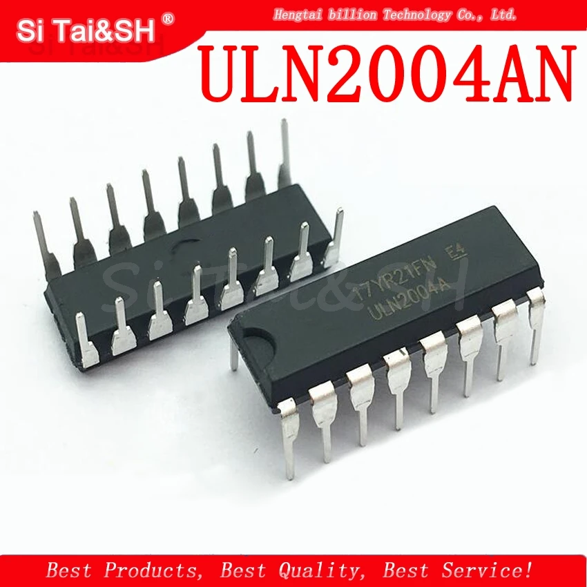 10PCS ULN2004AN DIP16 ULN2004A DIP-16 ULN2004 DIP ULN2004APG new and original IC | Электронные компоненты и