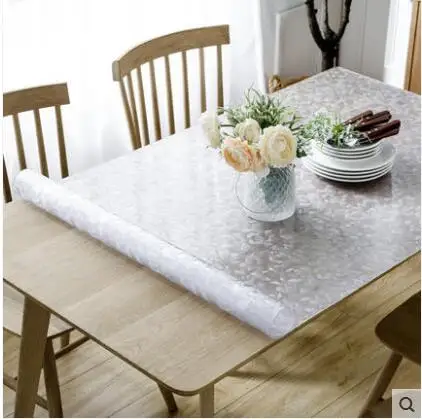 

2017 New Arrival 1.5mm PVC Tablecloth Home Textile Waterproof Table Runners Rectangle Kitchen Dining Placemat Pad Toalha De Mesa