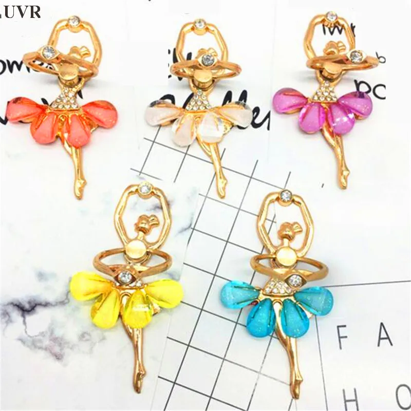 

360 Degree Reuse Dancer Metal Finger Ring Smartphone Stand Holder Mobile Phone Holder Stand For iPhone Huawei All Smart Phone#
