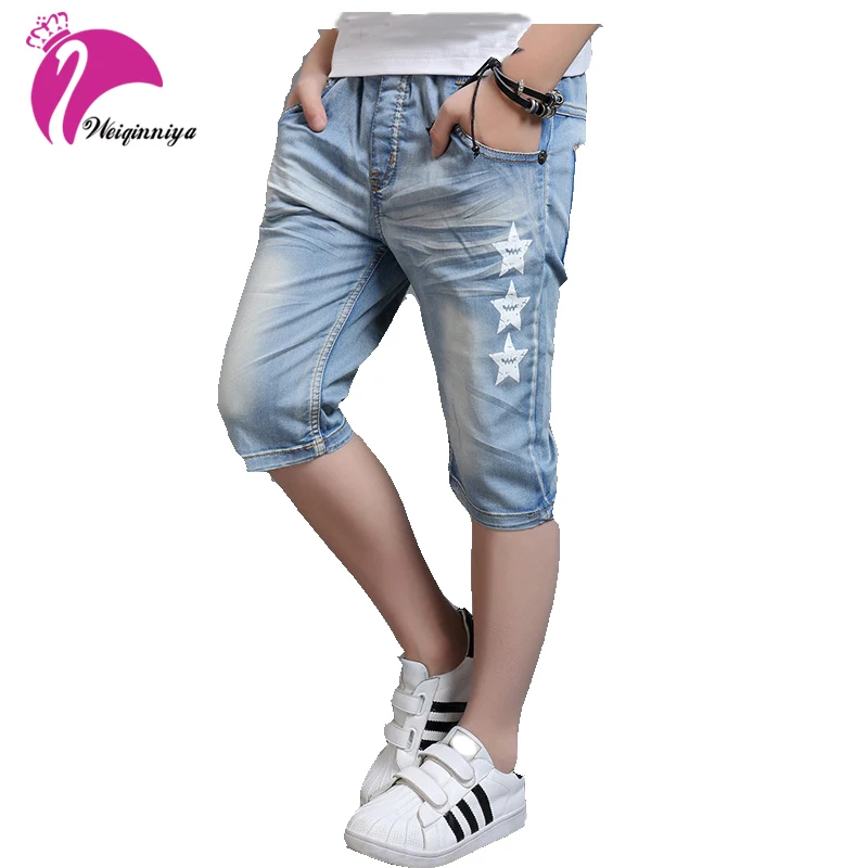 2017 Boys Summer Jeans Pants Children Kids Baby Boys Short