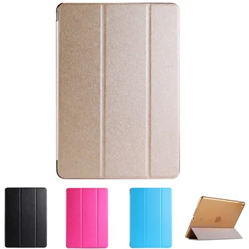 

Natural Silk and Plastic Back Cover Case For iPad Air 2