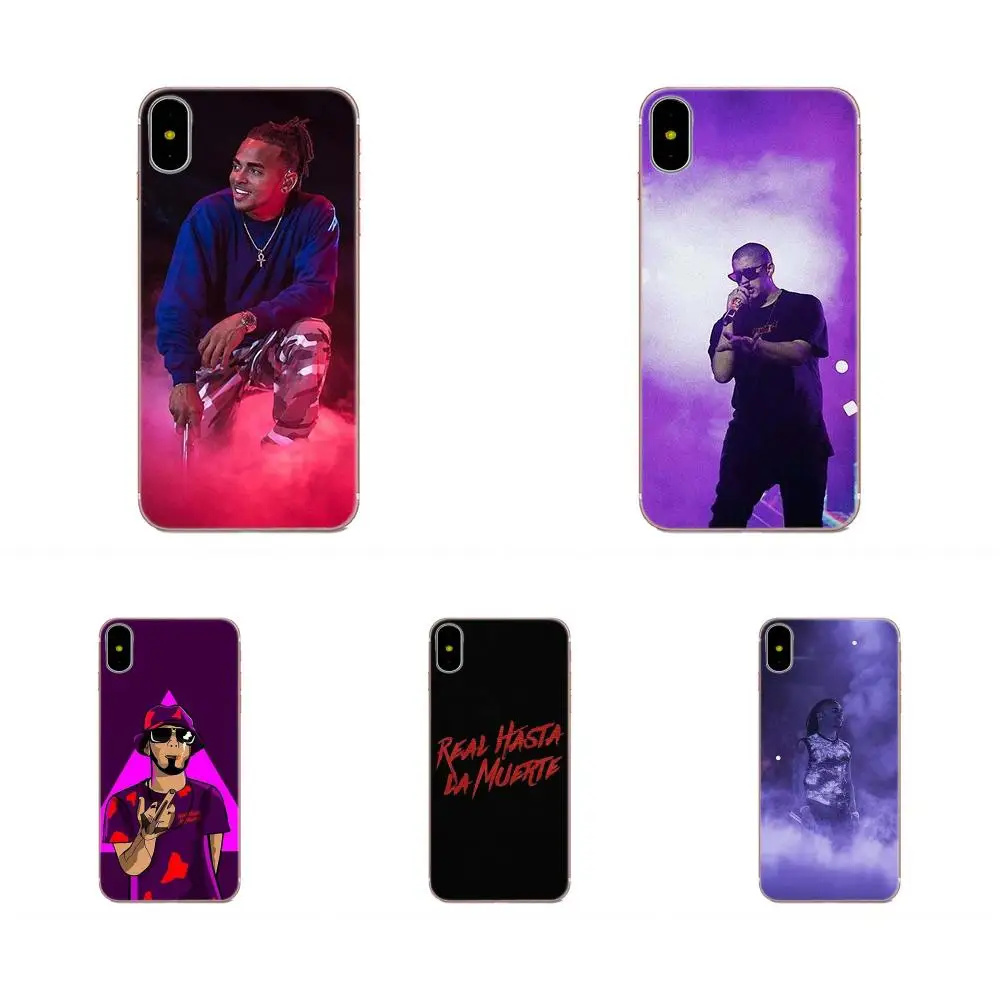 Модный чехол из ТПУ Anuel aa Ozuna для Galaxy J1 J2 J3 J330 J4 J5 J6 J7 J730 J8 2015 2016 2017 2018 mini