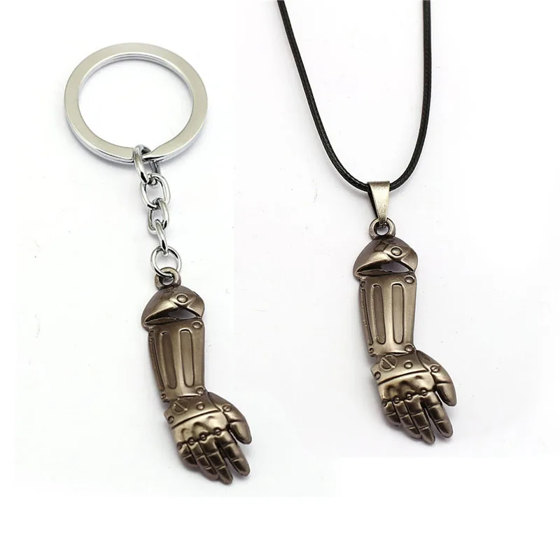 

Anime Fullmetal Alchemist Alphonse Elric Keychain Metal Steel Arm Magic Key Chain Ring HolderChaveiro Kolye Choker Porte Clef