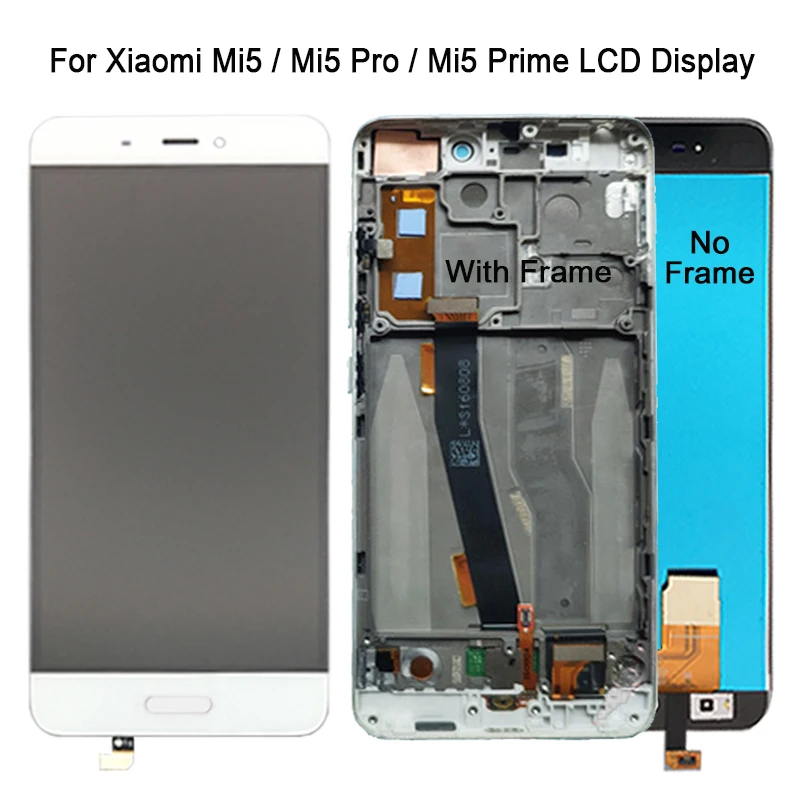 5 15 '颼% протестированный новый для Xiaomi Mi M5 Mi5 Полный ЖК дисплей + сенсорный