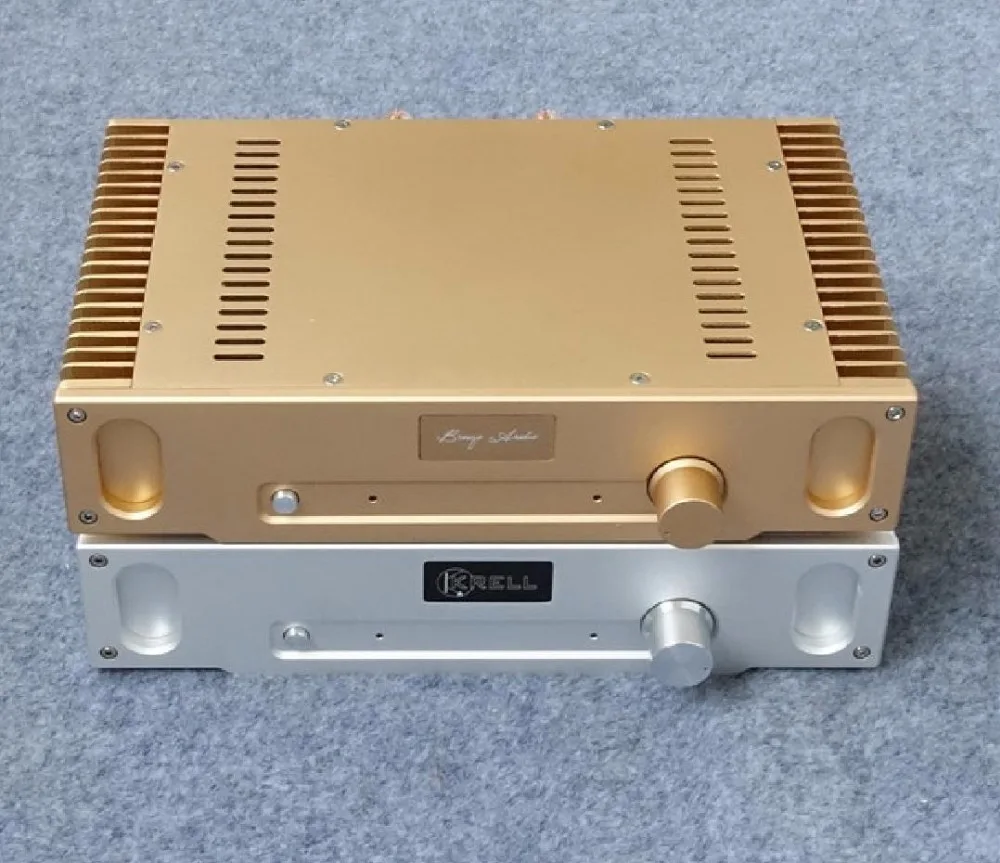 Breeze Audio amplifier chassis 1969 aluminum amplifier enclosure 336*75*208mm amp case Breeze Audio amplifier chassis 1969 aluminum amplifier enclosure 336*75*208mm amp case