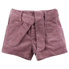 Детские шорты; детские вельветовые шорты для девочек; Короткие хлопковые штаны для маленьких девочек; Одежда для девочек; шорты для маленькой девочки; 4