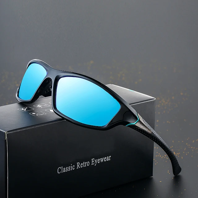 2019 Unisex 100% UV400 Polarised Driving Sun Glasses For Men Polarized Stylish Sunglasses Male Goggle Eyewears 8