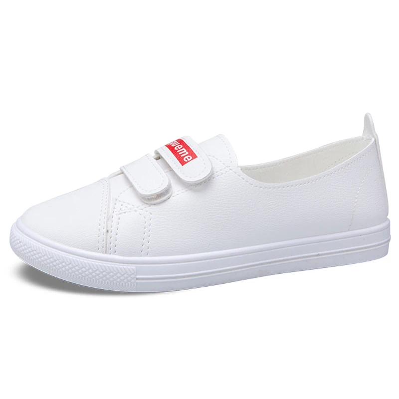 

AMe Shoes 2019 Spring Fashion Canvas Shoes Trainers Tenis Feminino Women White Sneakers HL001