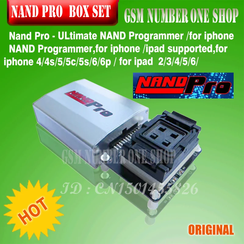 Новый программатор Nand Pro Ultimate NAND Flasher/ ip nand для iphone 4/4s/5/5c/6/6p/для ipad 2/3/4/5/6/|nand flasher|nand