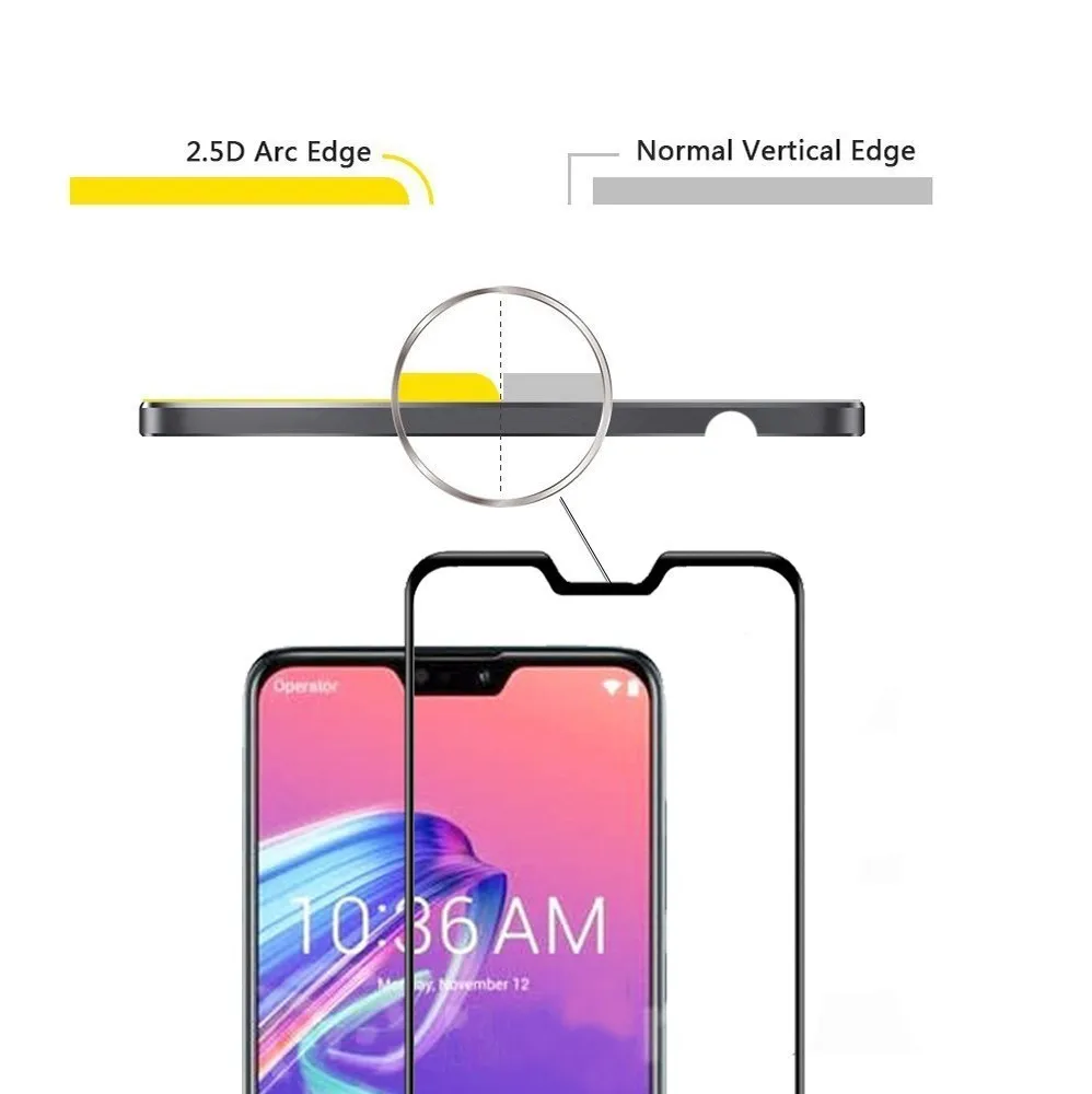 Для asus zenfone max pro m1 ZB601KL Защитное стекло для auss 5 Lite ZC600KL Max M1 M2 ZB633KL ZB631KL zb602kl|Защитные