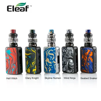 

Original Eleaf iStick MIX Kit With ELLO POP Atomizer in 6.5ml Tank Output 160W HW-M2/HW-N2 Coil E-Cig kit