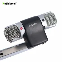 Novo universal mini microfone digital 3.5mm jack microfone estéreo microfone para gravador computador portátil