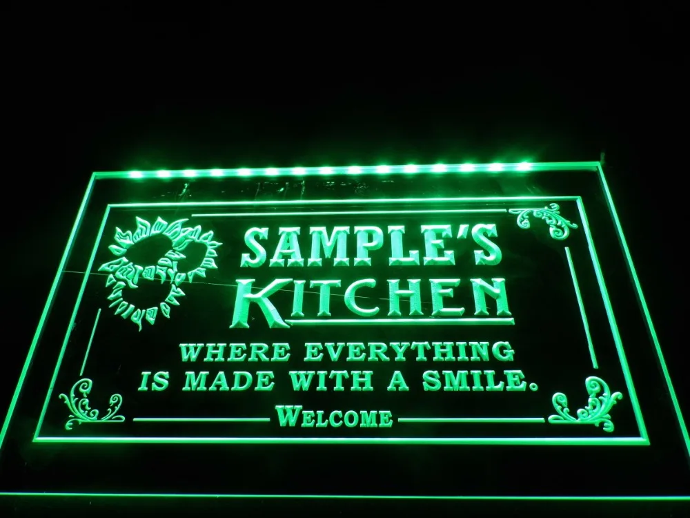 

DZ020- Welcome Kitchen Bar Wine LED Neon Light Sign