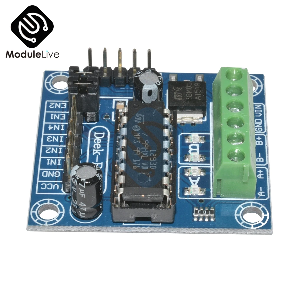 Mini 4 канала 4ch Motor Drive Щит L293D Плата расширения модуль высокой Напряжение ток для Arduino UNO Mega 2560 Mega2560