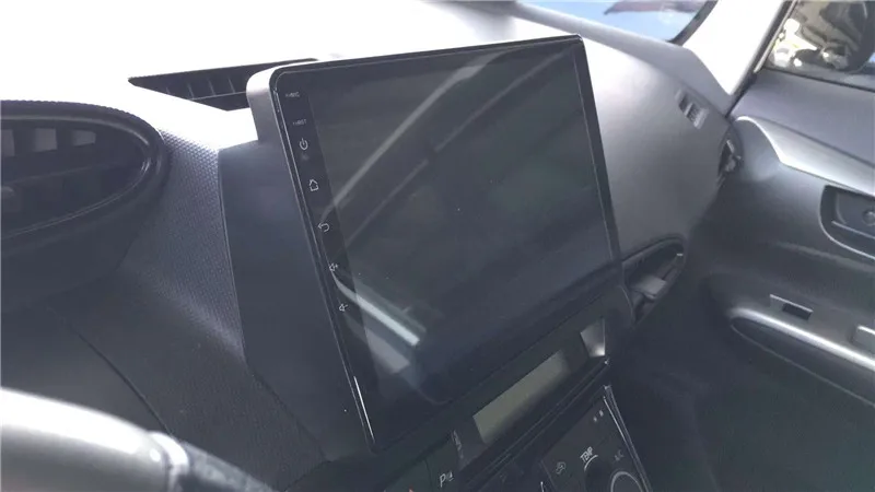 Perfect Yulbro Octa core car dvd multimedia player for 10 inch Toyota Wish with radio bluetooth gps navigation video IPS screen 2