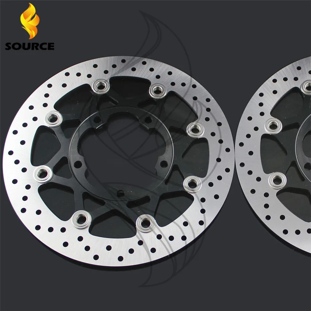 Aluminum alloy  & Stainless steel outer ring motorcycle parts Front Brake Disc Rotor  For Suzuki M1800R 2006 2007 2008 2009