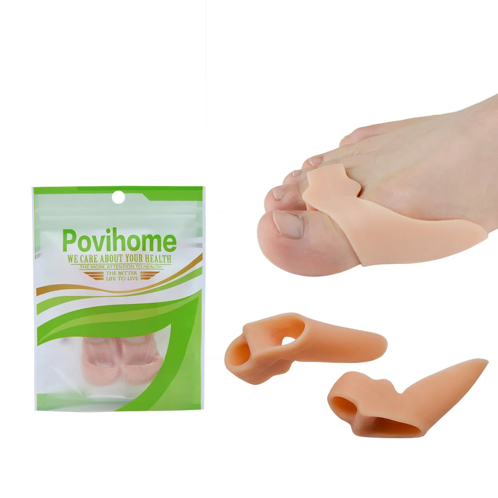 1Pair Medical Foot Orthotics Silicone Elastic Hallux Valgus Orthosis Brace Toe Correction Foot Care