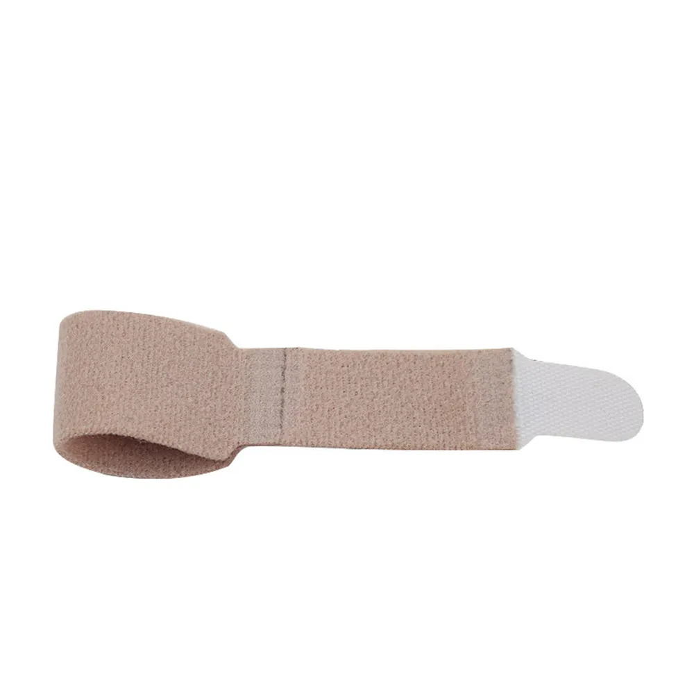 6Pcs/Pack Fabric Toe Finger Straightener Hammer Toe Hallux Valgus Corrector Bandage Toe Separator Splint Wraps Foot Care Tools