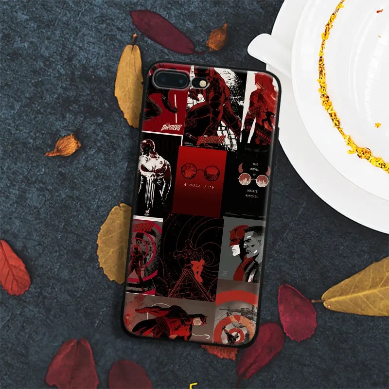 

Daredevil Punisher poster Collages Art Tpu Soft Silicone Phone Case Cover Shell For Apple IPhone 5 5s SE 6 6s 7 8 Plus X 10