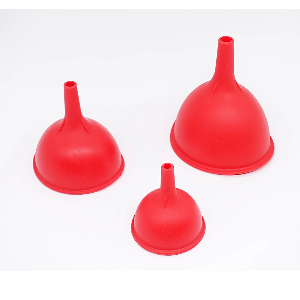 practical Portable Mini Silicone Foldable Funnels Collapsible Style Funnel Hopper Kitchen Cooking Tools Accessories Gadgets | Дом и сад