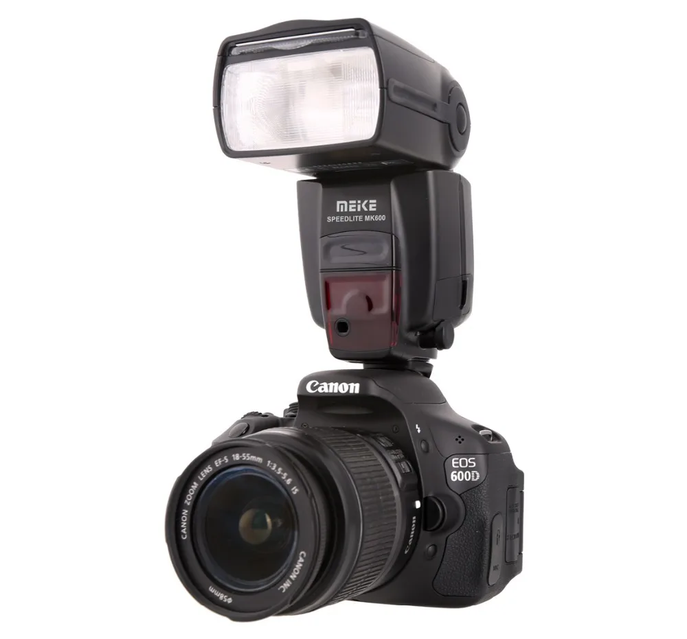 regelmatig kader gewoontjes Meke Mk600 1/8000s Sync Ttl Speedlight Camera Flash For Canon 1300d 70d 6d  5dii 5diii 7d 60d 550d 600d 650d 800d+diffuser/caddy - Flashes - AliExpress