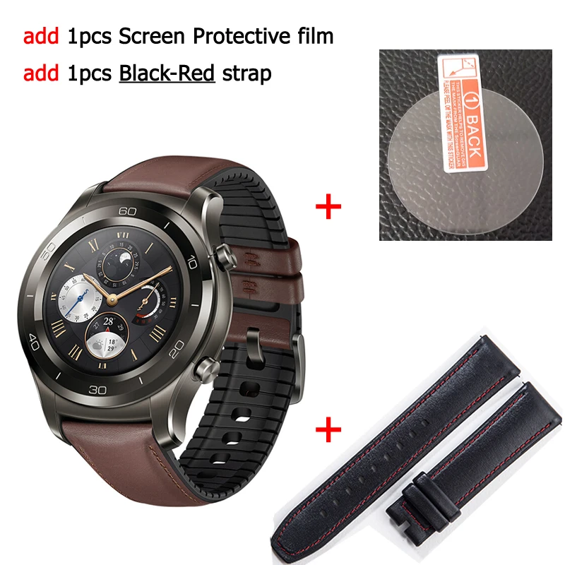 Зарядное устройство для часов HUAWEI Watch 2 Pro Smart Watch Поддержка LTE 4G Телефонный Звонок трекер-сна для сердечного ритма eSIM для iOS и Android IP68 Водонепроницаемый NFC gps
