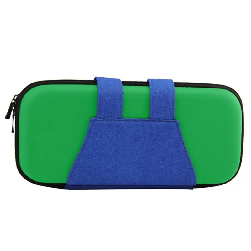 2 цвета, портативный чехол для геймпада, сумка для переноски, сумка для хранения, Жесткий Чехол для Nitendo Switch NS Console - Цвет: Зеленый