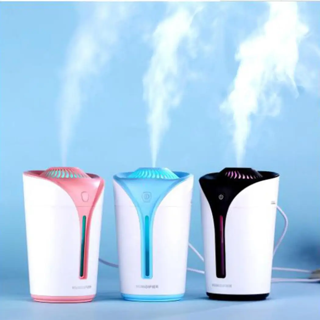 

Creative Essential Oil Diffuser Mini Flame Cup Ultrasonic Humidifiers with LED Light USB Aromatherapy Fogger for Office Home Hot
