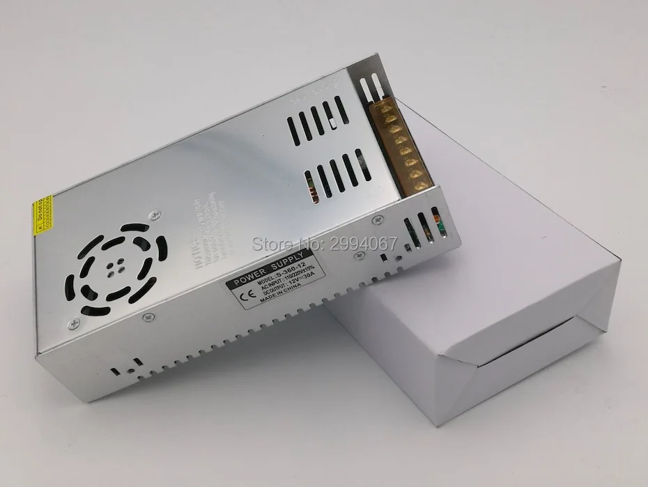 12V 30A 360W Switching Power Supply Driver Switching for Led Strip ...