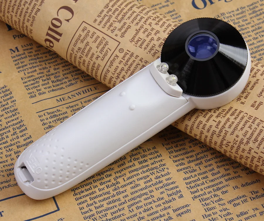 by-dhl-50set-high-quality-45X-Handheld-Loupe-Reading-Magnifer-21mm-Magnifying-Glass-with-LED-Light (3)