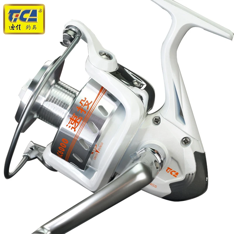 

TICA Carp Fishing Reel Arm Rocker Spinning Fishing Reel Wheel 9+1BB Left/Right 1000-5000 Sea Metal 5.2:1/4.3:1 Tackles pescaria