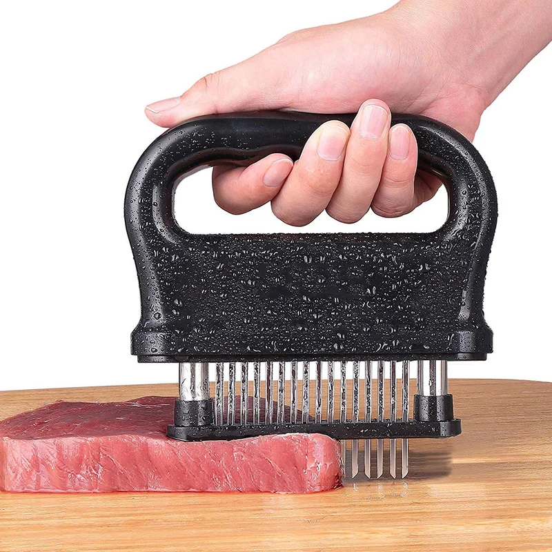 

Kitchen Accessories Organizer Profession Meat Tenderizer Needle with Stainless Steel Kitchen Gadgets Tools Meat Tenderizer