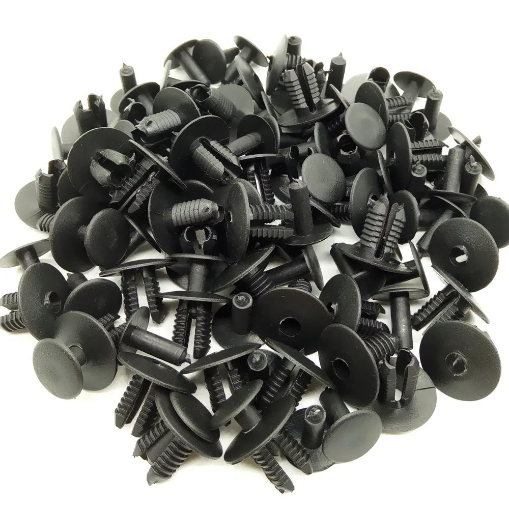 CNIKESIN-100PCS-8-6mm-Car-Bumper-Decorative-Board-Fender-Fasteners-for-BMW-Benz-Auto-universal-Plastic (4)